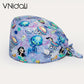 Sugar Skull printing hats adjustable scrub hat beauty salon working cap laboratory pet shop nursing scrubs cap