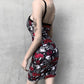 Pentagram Hollow Out Sexy Gothic Dress