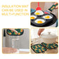 Skull Day of the Dead Gothic Style Kitchen Cooking Microwave Oven Gloves Mitts