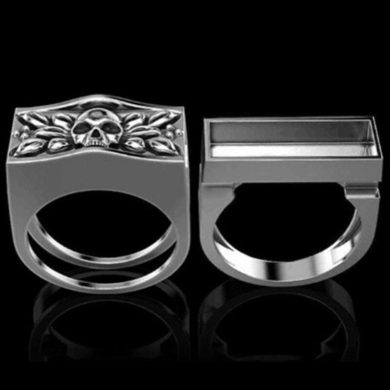 Skull Ring Anniversary Gift Rings Hip Hop Unisex Jewelry Men And Women