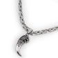Men's Byzantine Chain Necklaces Punk Stainless Steel Jewelry Pendant Necklace