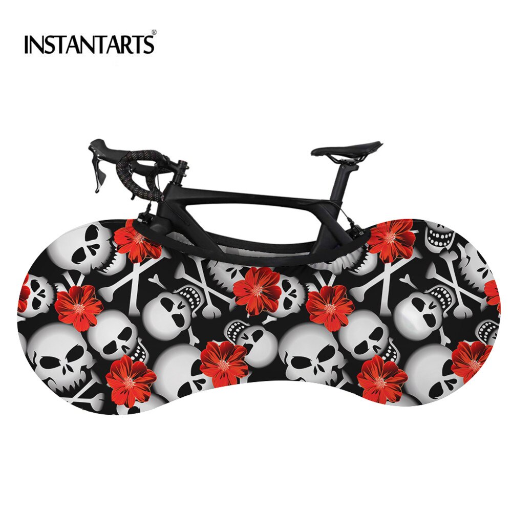 Fashion Sugar Skull Painting Bike Cover for Men Waterproof Outdoor Bike-Accessories