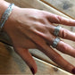 Fashion Biker Womens Ancient Silver color Bracelet Chain