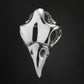 925 Sterling Silver Skull Eagle Hawk Earrings Mens Biker Rocker Stud Earring 8M001