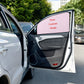 Custom Print on demand POD Magnetic Car Side Window Sunshade Curtains 4 pcs
