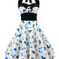 Summer Vintage Retro 50s 60s Skull