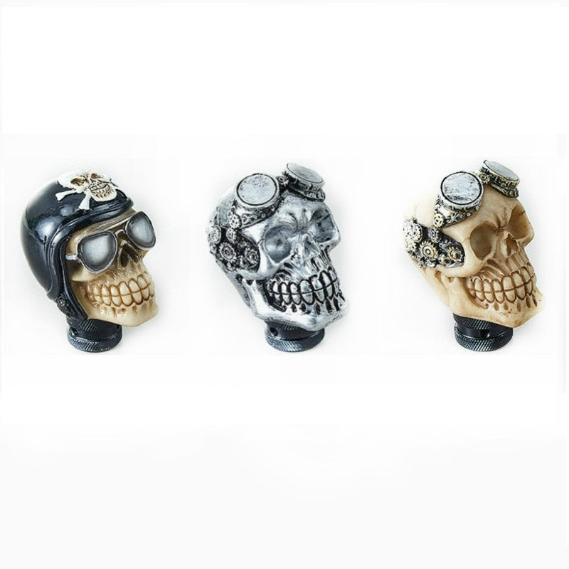 Car Gear Shift Knobs Skull Head Gear Manual Transmission Gear