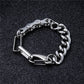 Vintage Fashion Silver Color Titanium Steel Bracelets