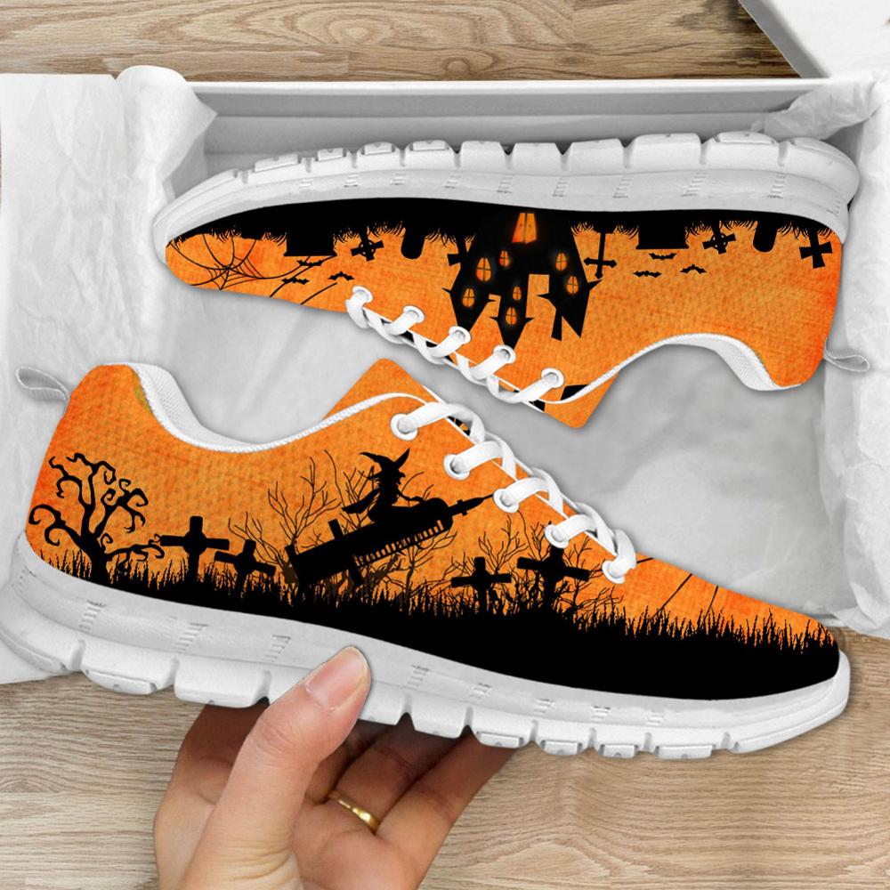 hot 2020 Halloween Women Flats Shoes Casual Sneakers