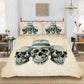 Yi chu xin sugar skull bedding set king size duvet cover