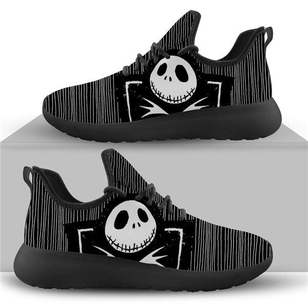 Nightmare Before Christmas Brand Design Women's Shoes Woman Casual Sneakers