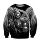 Death Skull Tattoo 3D All Over Printed Fashion Hoodies Men Hooded Sweatshirt Unisex Zip Pullover Casual Jacket Tracksuit DW0235
