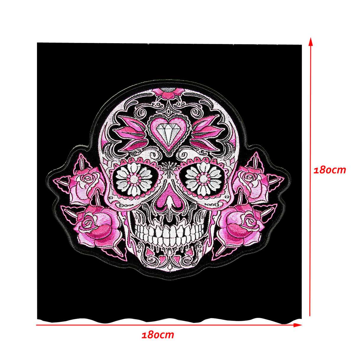 Halloween Skull bathroom curtain Waterproof Shower Curtain Set