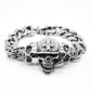 2021 Skull Bracelet 316L Stainless Steel Big Heavy Men Bracelet