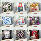 Sugar Skull Cover Polyester Cushion Cover Home Bedroom Hotel Car Decoration