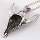 bull head necklaces mens Skull stainless steel