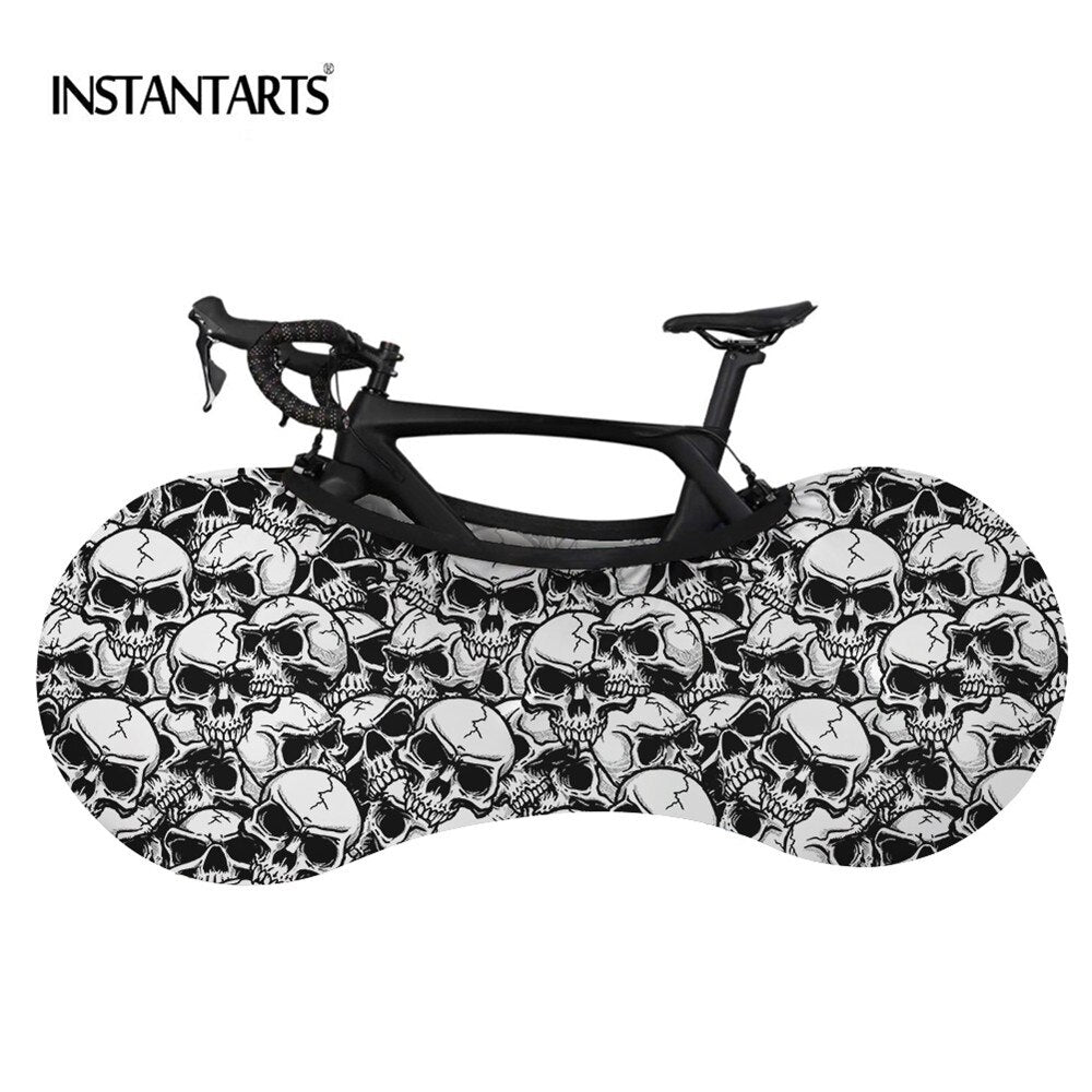 Fashion Sugar Skull Painting Bike Cover for Men Waterproof Outdoor Bike-Accessories