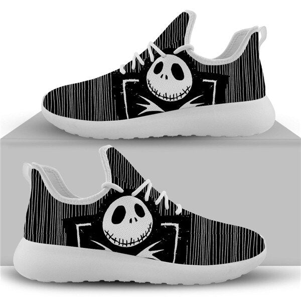 Nightmare Before Christmas Brand Design Women's Shoes Woman Casual Sneakers