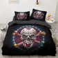 Simple Bedding Sets 3D Rock Skull Duvet Quilt Cover