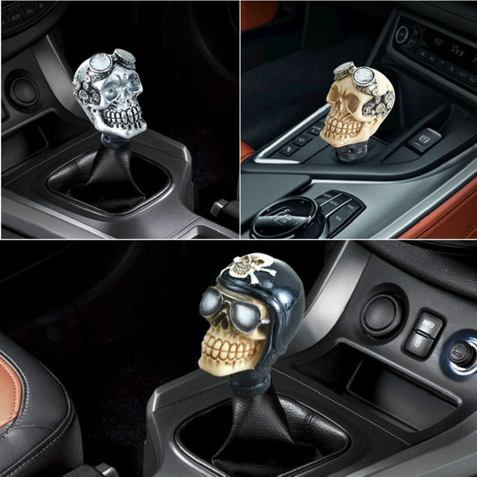 Car Gear Shift Knobs Skull Head Gear Manual Transmission Gear