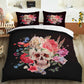 Sugar skull 3D Printed bedding set Luxury Duvet Cover Pillowcase