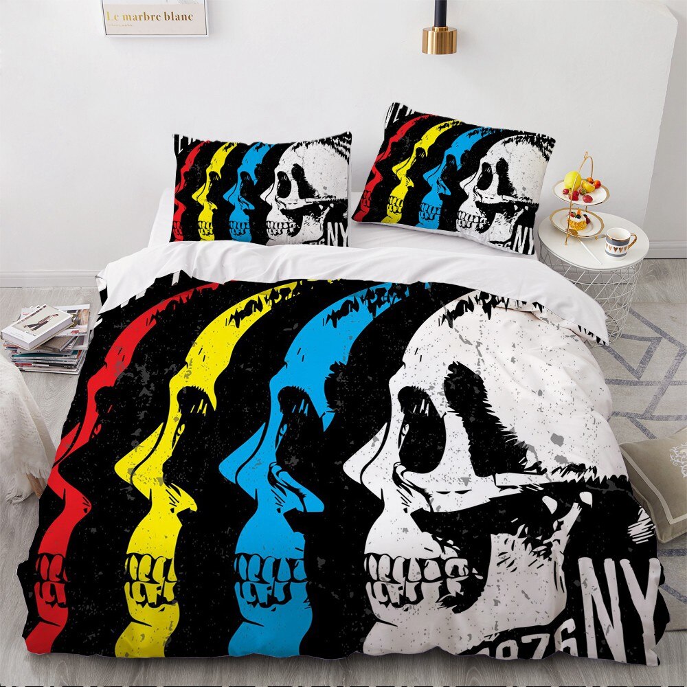 3D Bedding Sets Duvet Quilt Cover Set Comforter Bed Linen Pillowcase King Queen