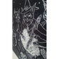 Skull King Meditating In Flowers Moon Tapestry Mandala Carpet