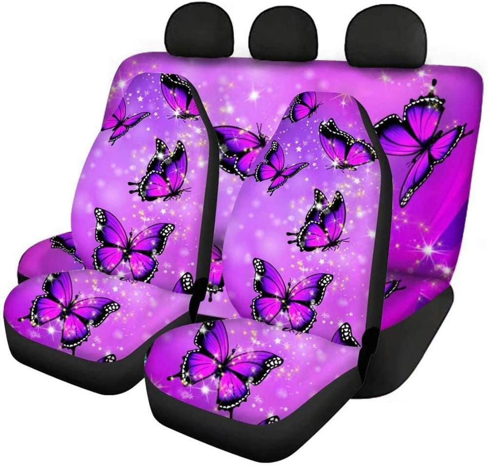 Day of Dead Cool Printed Gothic Car Seat Cushion Sugar Skull Car Protector Cover Cushion Pad Mat for Auto Supplies