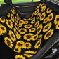Sugar Skull Print Car Interior Accessories Cushions Non-slip Car Back Seat Cover for Pets Stylish Pet Seat Cover