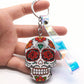 Keychain Calavera Sweet Whimsical Skull Key chain Keyring