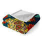 Floral Skull Flannel Blanket Super Soft Plush Sofa Couch Bed Office Travel
