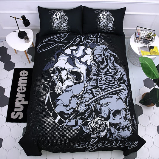 Amazing Skull 3D Printing Bedding- Set Duvet Covers Set