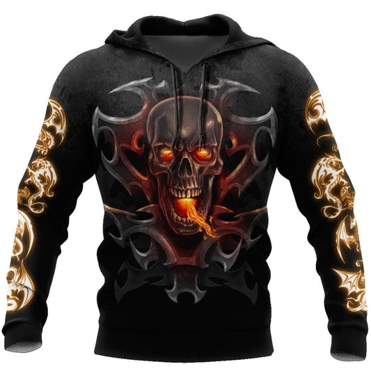 skull Dragon 3D Printed Hoodies For Men/Women Hooded Sweatshirt