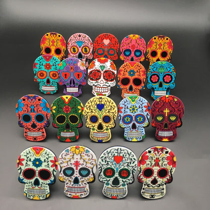 Set 3/6/9/18 pcs Sugar Skull Auto Air Conditioner Outlet Decoration