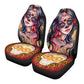 Printing Gothic Sugar Skull Car Front Seat Covers