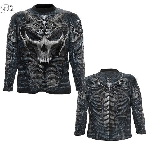 Men women freak trippy skull 3d print hoodie long sleeve Sweatshirts pullover new fashion pullovers tracksuit streetwear