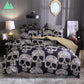 3D Sugar Skull Printed Bedding Sets Single Double Queen King