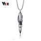Punk Eagle/ Scorpion On Bullet Pendant For Men Necklace Stainless Steel