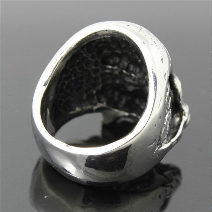 Stainless Steel Men Boys New Skull Ring