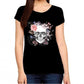 Fashion Punk Skull Patches Print On T-shirt A-level Washable Iron On Transfer Colorful Sugar Skull