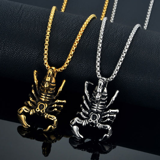 Zodiac Scorpion Neck Necklace Pendant
