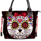 Lady Girl Sugar Skull Cat Candy Handbag School Shoulder Bag Gothic Punk Rockabilly