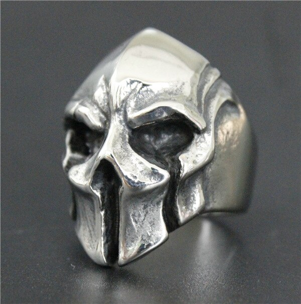 2017 Mask Helmet Ring 316L Stainless Steel