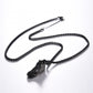 Sport Shoes Pendant Necklace Jewelry Stainless Steel Gold/Black
