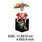 Fashion Punk Skull Patches Print On T-shirt A-level Washable Iron On Transfer Colorful Sugar Skull