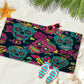 Sugar Skull Bath Towels Microfiber Printed Beach Towel
