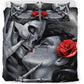 rose sugar Skull Bedding Sets king size 3D Printed Husband