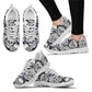Trendy Sugar Skulls Art Brand Women Shoes Flats Sneakers Casual Comfortable