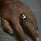 Stainless Steel Octopus Squid Tentacle Skull Captain Rings