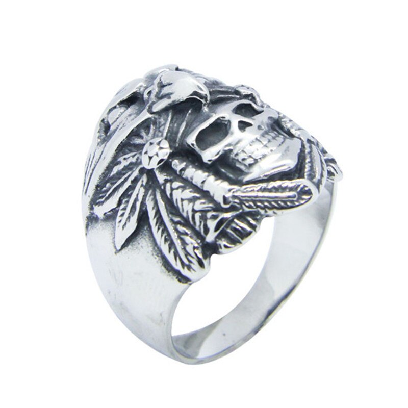 1pc Newest Design Eagle Head Skull Ring